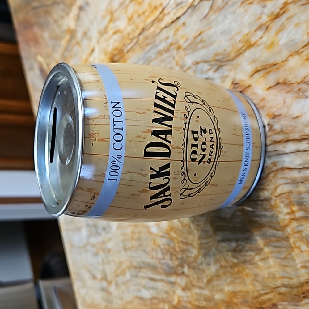 Jack Daniel's Tin Bank